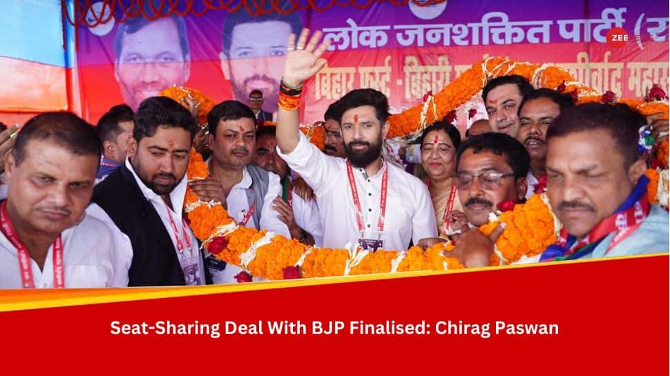 Seat-Sharing Deal With BJP Finalised, Announcement Soon: Chirag Paswan