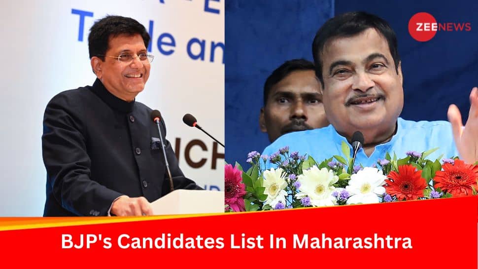 Maharashtra: BJP&#039;s List Of 20 Candidates Includes Gadkari, Piyush Goyal; Eight New Faces