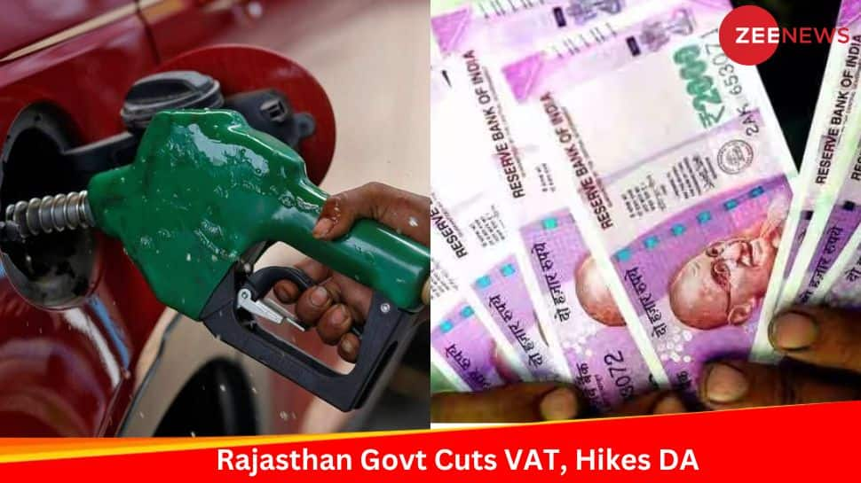 Rajasthan Govt Cuts VAT On Petrol, Diesel; Hikes DA Of Employees By 4%