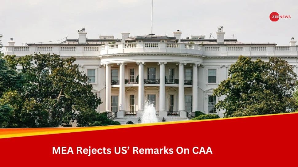 Misplaced, Misinformed And Unwarranted: MEA Rejects US Remarks On CAA