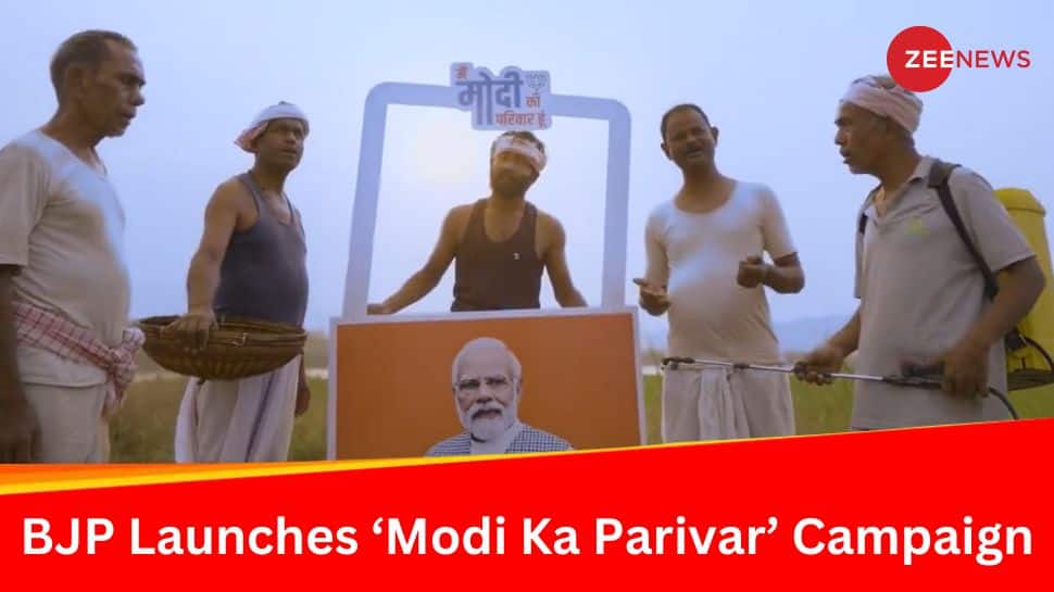 Watch: BJP Launches &#039;Mai Modi Ka Parivar Hun&#039; Campaign Song For Lok Sabha Elections 2024