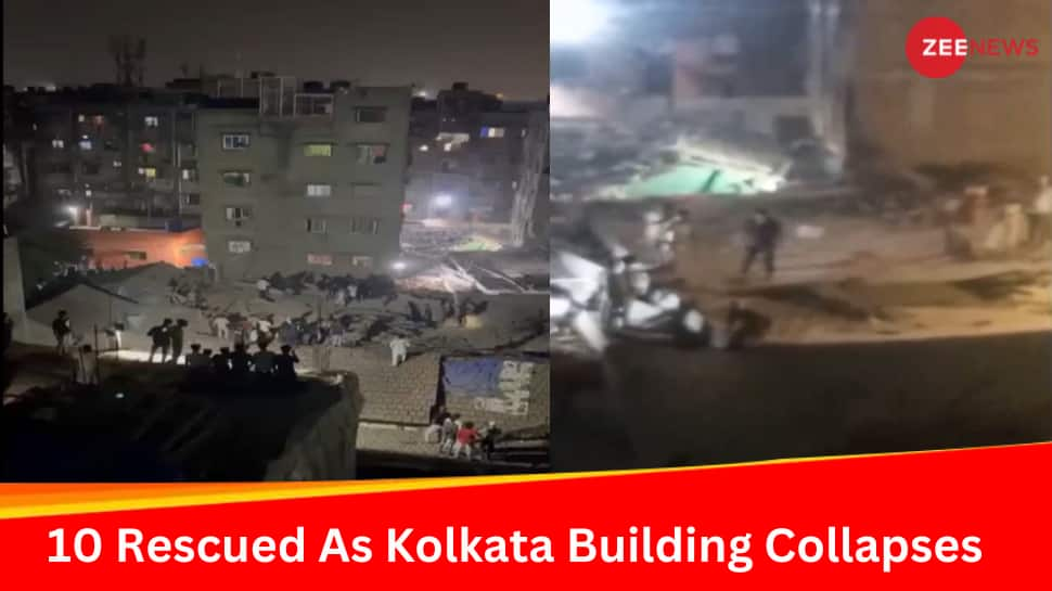 Kolkata Building Collapse Claims Two Lives, Injures Seven; Rescue Ops Underway