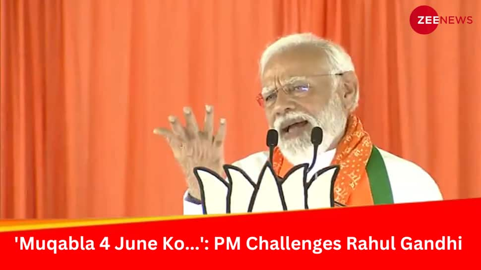 PM Modi Hits Back Rahul Gandhi Over His ‘Shakti’ Remarks, Says Muqabla 4 June Ko…