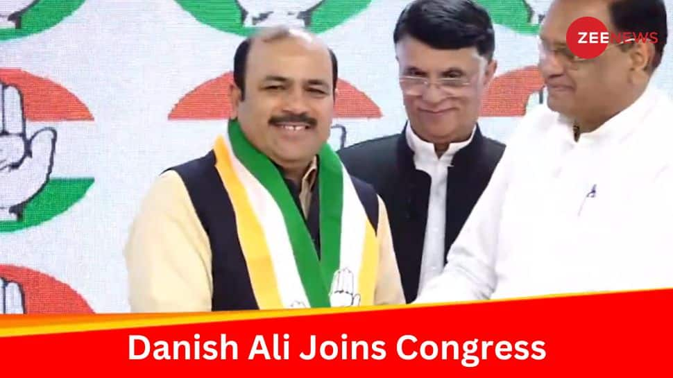 Suspended BSP Lok Sabha MP Danish Ali Joins Congress Ahead Of Lok Sabha Polls