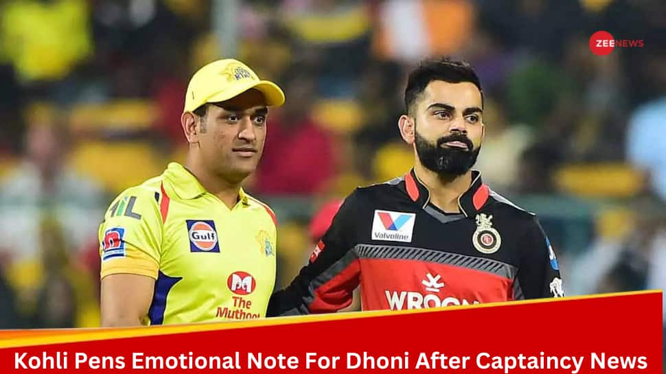 IPL 2024: After MS Dhoni Steps Down As CSK Captain, Virat Kohli Pens Emotional Note For &#039;Thala&#039;