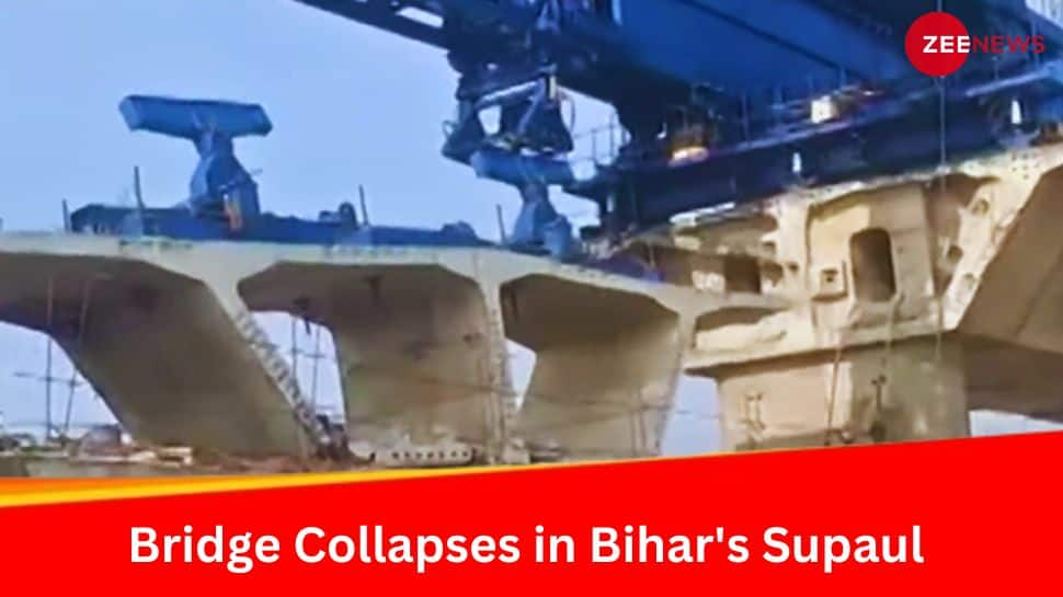 Bridge Collapses In Bihar&#039;s Sapaul, 1 Killed, Several Feared Trapped