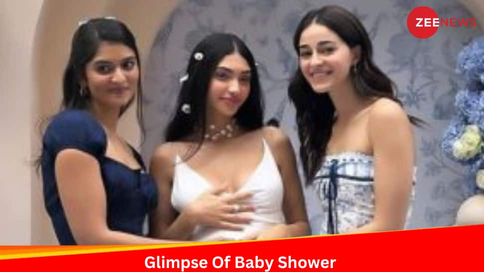  Ananya Panday Attends Cousin Alanna Panday&#039;s Grand Baby Shower