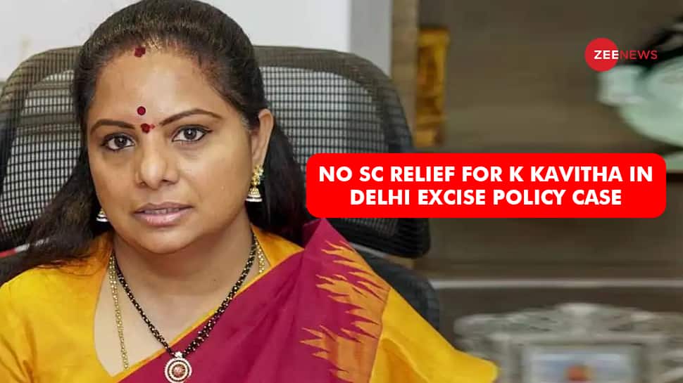Supreme Court Denies Bail For BRS Leader K Kavitha In Delhi Excise Policy Case