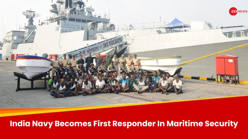 India Navy Takes Lead in Maritime Safety Ops As Piracy Resurfaces