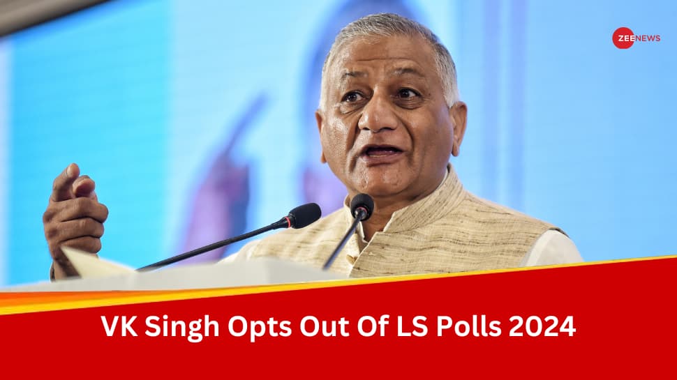 General (Retd) VK Singh Opts Out Of 2024 Polls; BJP Field Atul Garg From Ghaziabad