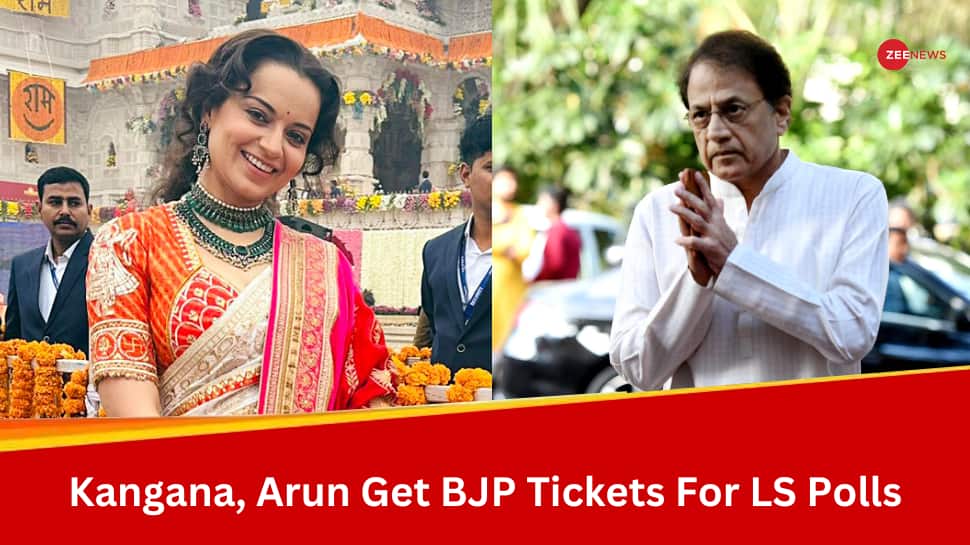 BJP 5th Lok Sabha List: Kangana Ranaut, Arun Govil Get Ticket; Surprise For Kanpur, Ghaziabad - Check All Names Here