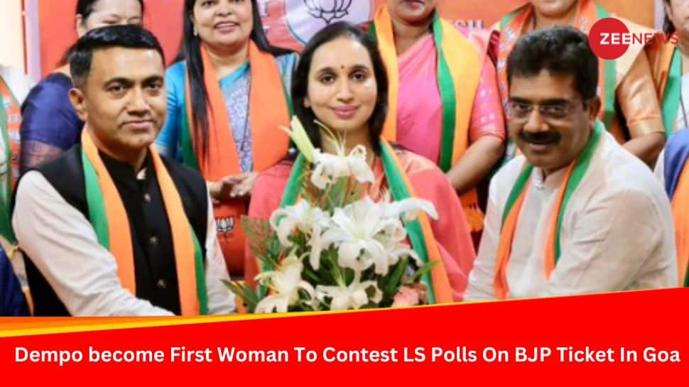 Meet Pallavi Dempo, First Woman To Contest Lok Sabha Polls On BJP Ticket In Goa