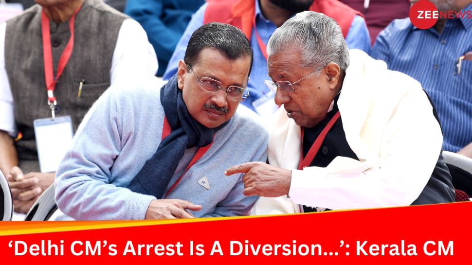 Delhi CM Kejriwal&#039;s Arrest Is A Diversion From Electoral Bonds &#039;Scam&#039;: Kerala CM Vijayan