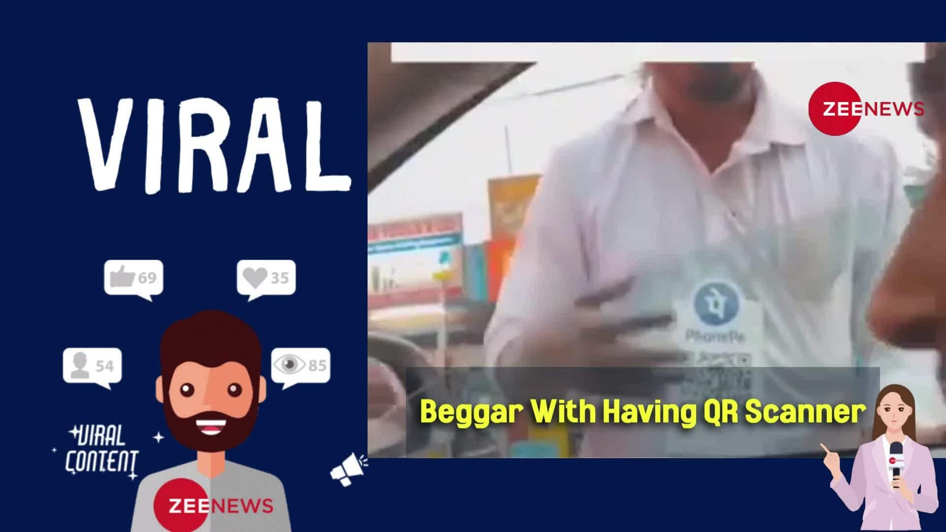 Viral Video: Digital Approach To Begging With QR Scanner Sparks Online ...