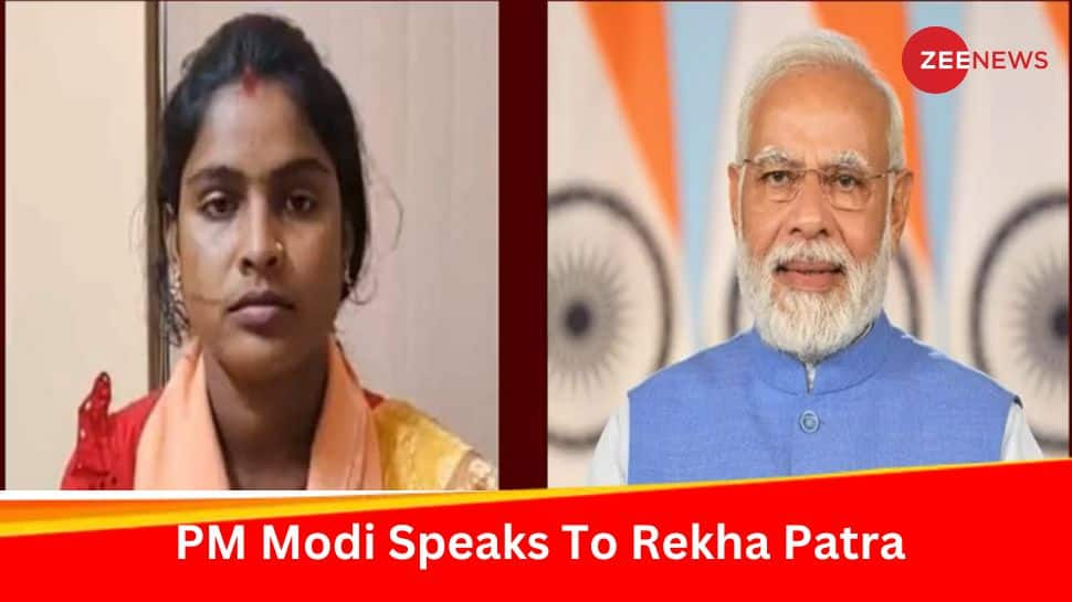 PM Modi Speaks To Sandeshkhali Victim Rekha Patra, Now BJPs Basirhat Candidate