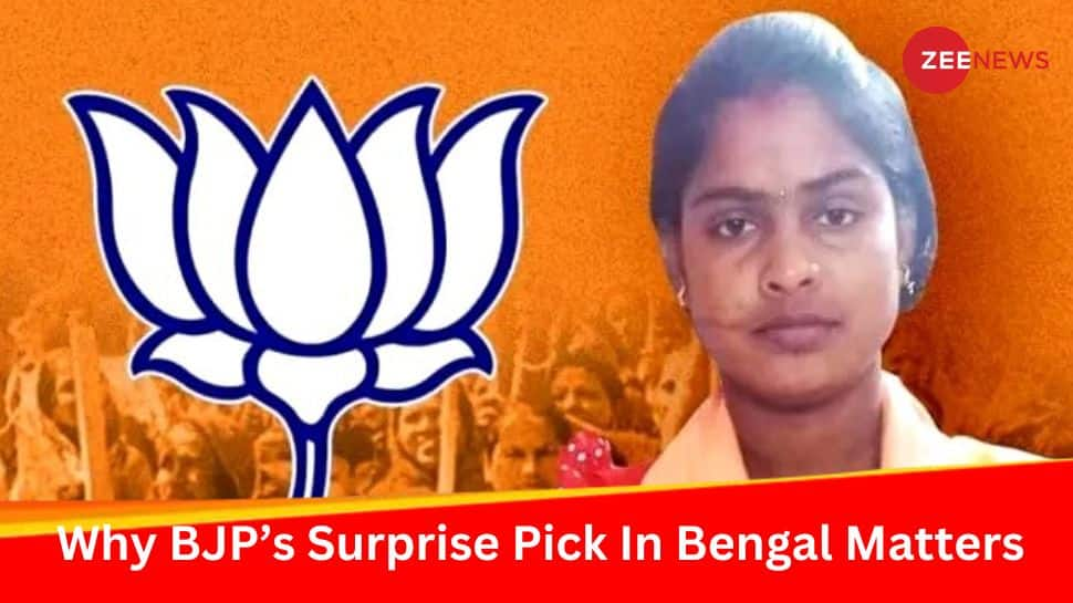 Rekha Patra: BJP&#039;s Surprise Face In Bengal Is Also Symbol Of Party&#039;s Strongest Poll Pitch