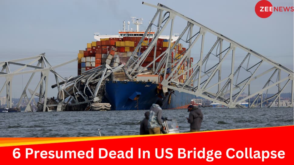 Effondrement d’un pont aux États-Unis : six travailleurs présumés morts après la destruction du pont de Baltimore par un navire |  Nouvelles du monde
