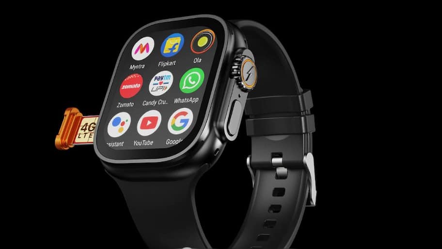 Fire Boltt Smartwatch With LTE Calling Support And 1.96-Inch Display ...