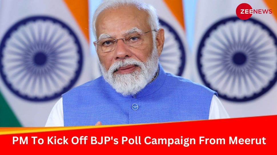 PM To Kick Off BJP&#039;s Lok Sabha Campaign From UP&#039;s Meerut On 31st March