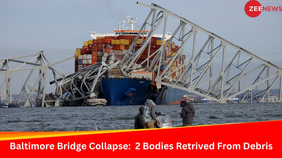 Effondrement du pont de Baltimore : les corps de 2 travailleurs disparus récupérés des débris du pont clé effondré |  Nouvelles du monde