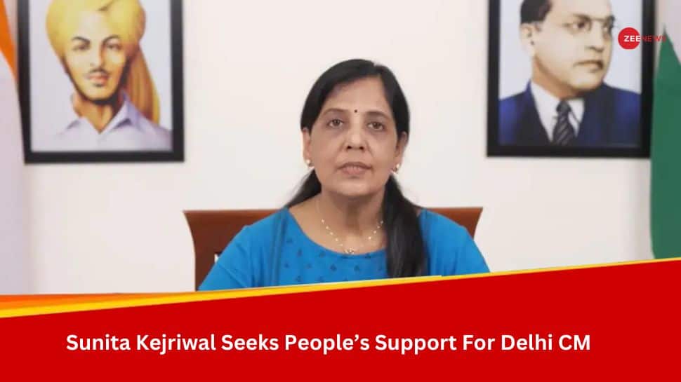 &#039;Kejriwal Ko Aashirvaad&#039;: Delhi CM&#039;s Wife Seeks People&#039;s Support, Shares WhatsApp Number