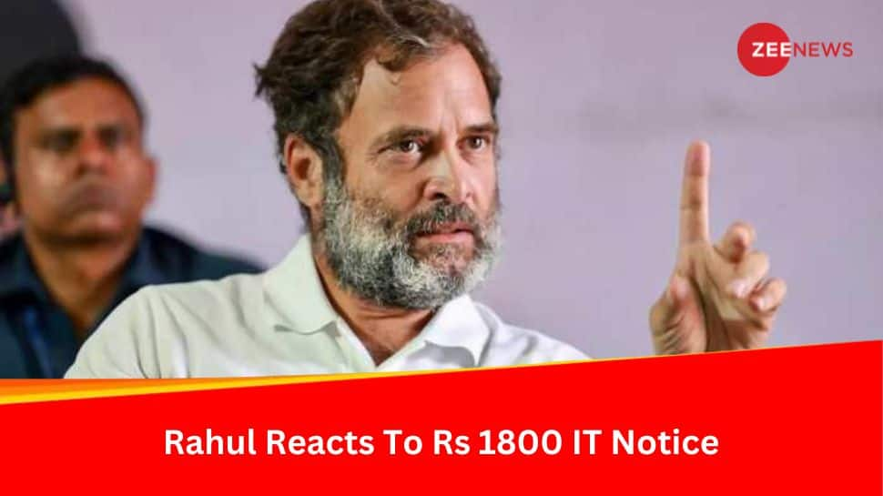 Rahul Reacts To Rs 1800 Crore IT Notice To Congress, Guarantees &#039;Exemplary Action Against Those...&#039;