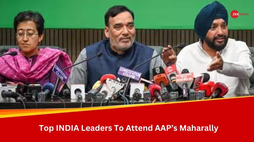 Top INDIA leaders To Join Ramlila Maidan Rally In Support Of Arvind Kejriwal, Hemant Soren Tomorrow