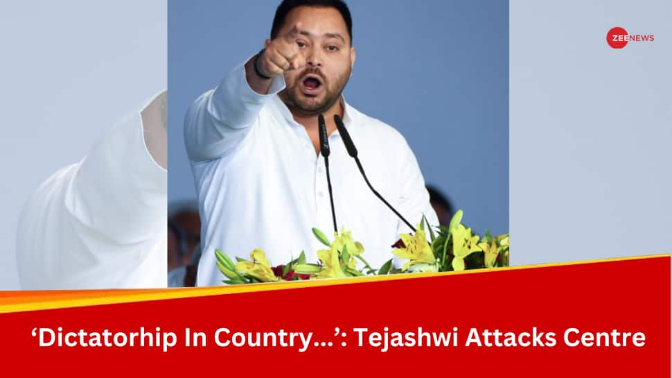 &#039;Undeclared Emergency Imposed...&#039;: Tejashwi Yadav Hits Out At BJP - Watch