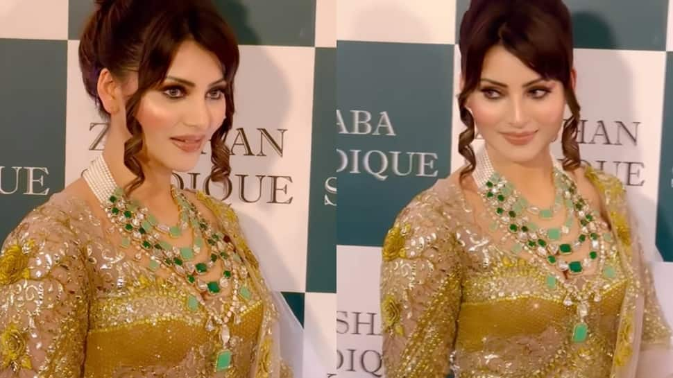 Urvashi Rautela Wears Ultra-Luxurious And Swanky Jewellery Worth Crores At Iftaar Party, Video Goes Viral  