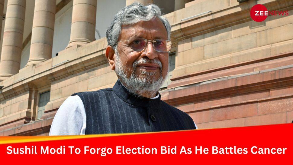 BJP’s Sushil Modi Steps Away From Lok Sabha Elections As He Battles Cancer