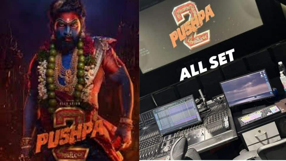 &#039;Pushpa: The Rule&#039;: Allu Arjun Shares Glimpse Of Dubbing Session Ahead Of Teaser Release