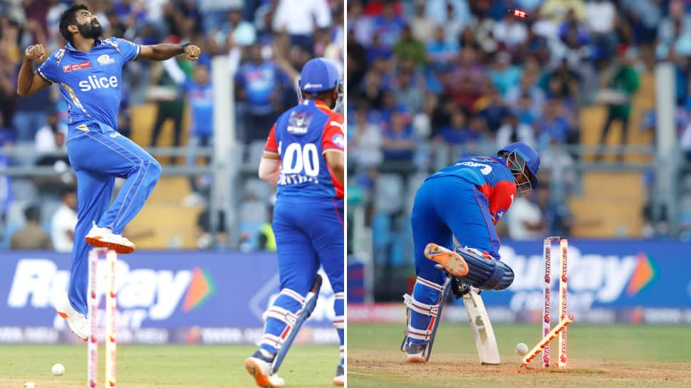 IPL 2024: Jasprit Bumrah&#039;s Sensational YORKER Leaves Prithvi Shaw Clueless During MI vs DC Match - WATCH