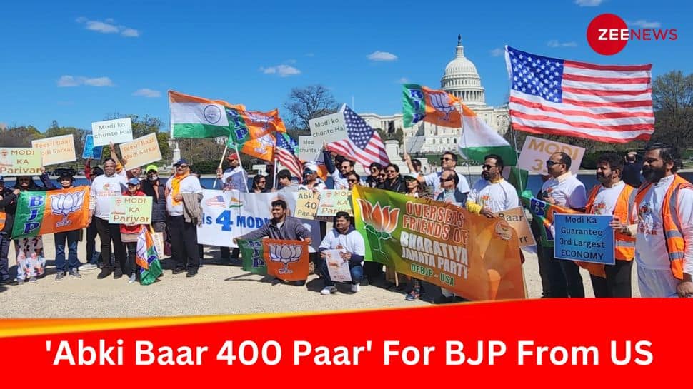 Lok Sabha Elections 2024: &#039;Abki Baar 400 Paar&#039; For BJP From United States As Well