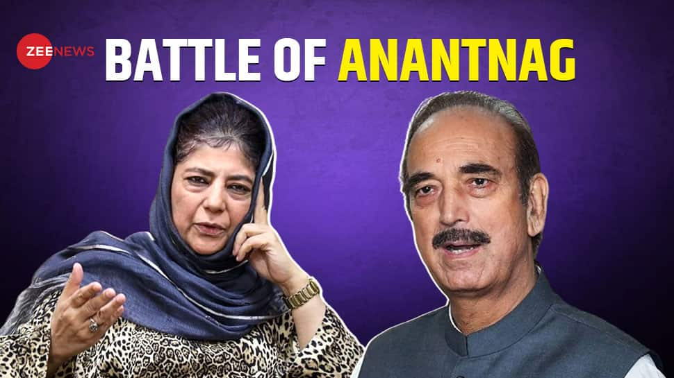 In Kashmir&#039;s Anantnag, Battle Of Stalwarts As Mehbooba Mufti Challenges Ghulam Nabi Azad In Lok Sabha Polls 