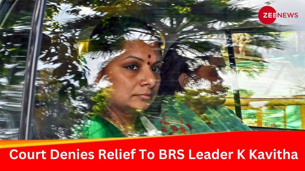 Delhi Excise Policy Case: Court Denies Relief To BRS Leader K Kavitha; Interim Bail Plea Rejected