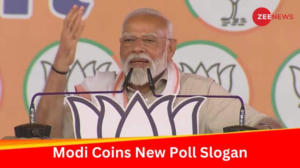 From Naxal-Affected Bastar, PM Modi Slams Congress For Ignoring Poor; Coins New Poll Slogan