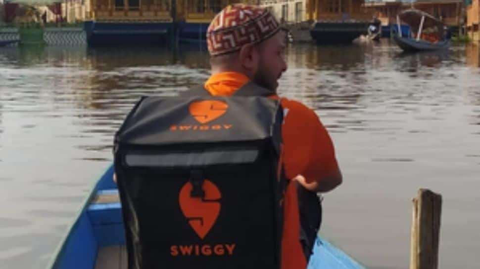 Swiggy Now Delivers To Houseboats On Dal Lake In Srinagar