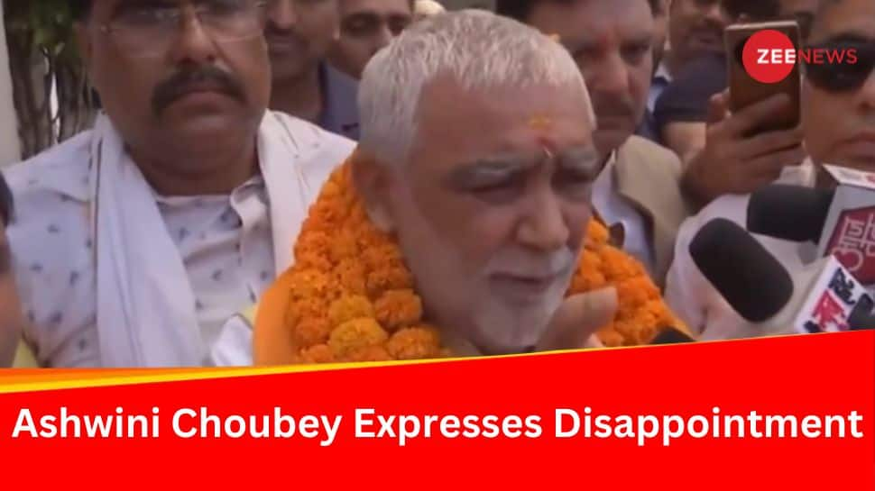 Ashwini Choubey Expresses Disappointment After BJP Denies Ticket For LS Polls  