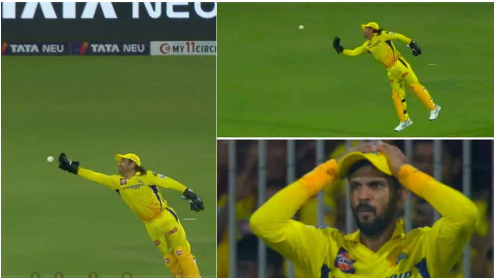 IPL 2024: Internet In Disbelief As MS Dhoni Drops Catch Of Andre Russell During CSK vs KKR Match - WATCH