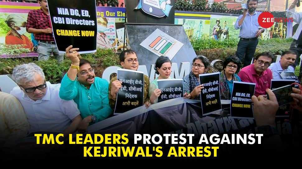 TMC Protests Against Arvind Kejriwal&#039;s Arrest; AAP Says  &#039;Blatant Tanasahi&#039; In Country