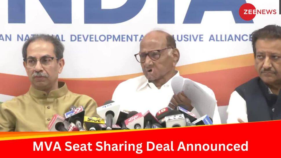 BREAKING: MVA Announces Seat Sharing Deal For Maharashtra; Uddhav’s Sena To Contest 21 Seats, Congress And NCP SCP Follow