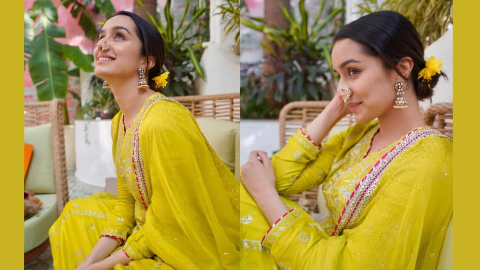 Shraddha Kapoor's Light Green Traditional Outfit