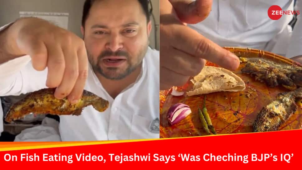 Fish During Navratri? Tejashwi Responds To Backlash, Says &#039;Was Checking IQ Of BJP&#039;s Blind...&#039;