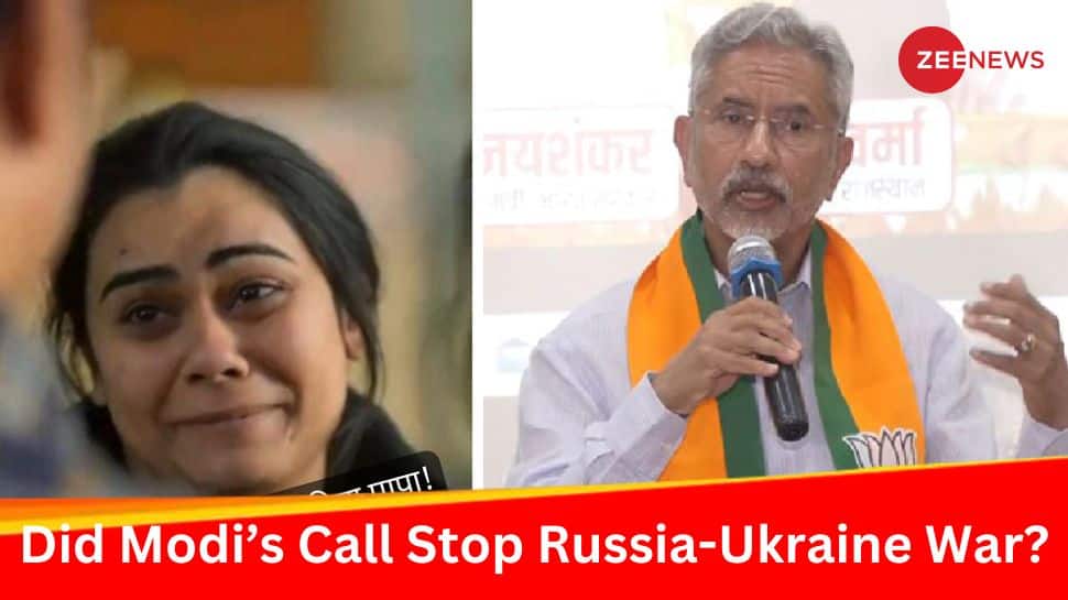 Did Modi Stop Ukraine War For Safe Evacuation Of Indians? S Jaishankar Reveals