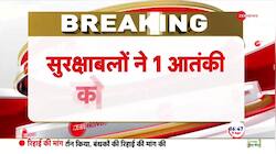 Terrorist shot dead in Jammu Kashmir's Pulwama