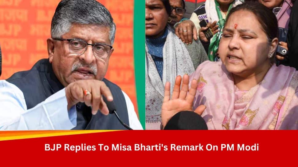 &#039;She Is Daydreaming&#039;: BJP Replies To RJD Leader Misa Bharti&#039;s &#039;PM Modi Will Go To Jail&#039; Warning