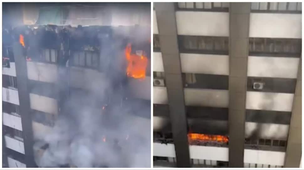 Mumbai: Massive Fire Engulfs Building In Bandra-Kurla Complex, None Hurt