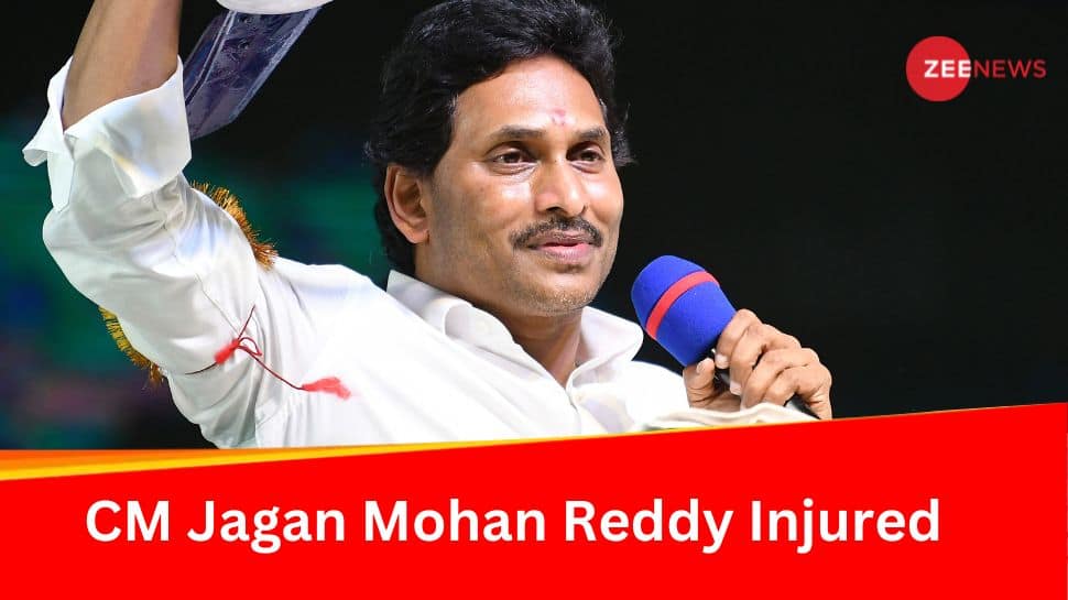 Andhra Pradesh CM Jagan Mohan Reddy Attacked During The Roadshow In Hyderabad