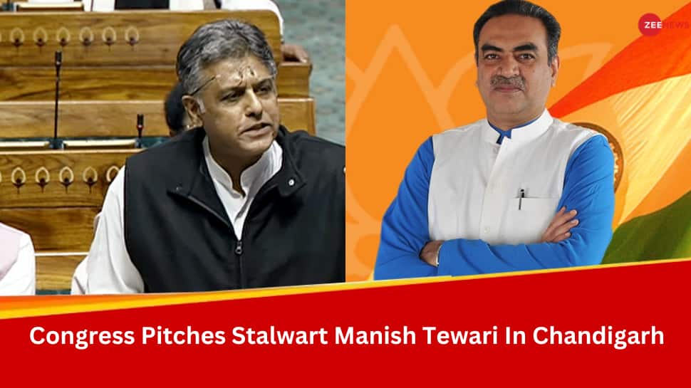 With Sanjay Tondon Replacing Kirron Kher, Congress Bets On Stalwart Manish Tewari To Wrest Chandigarh Back