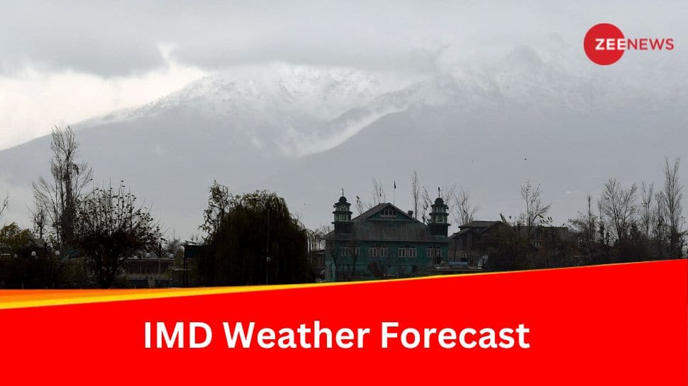 Weather Update: IMD Alert For Rainfall In Jammu and Kashmir, Check Forecast For Other States Here